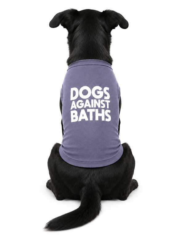 Dogs Against Baths Dog Shirt