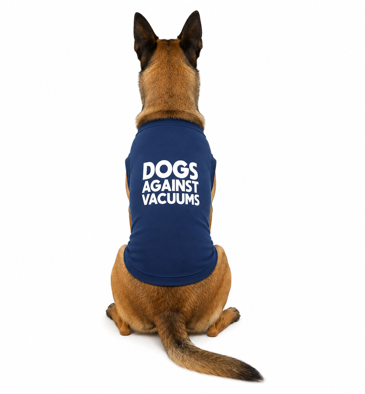 Dogs Against Vacuums Dog Shirt